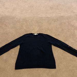 Women’s Loft black cotton sweater